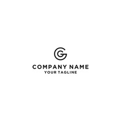 Fototapeta premium Letter G G logo icon design template elements