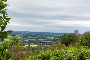 Landscape image of Cheshire countryside 