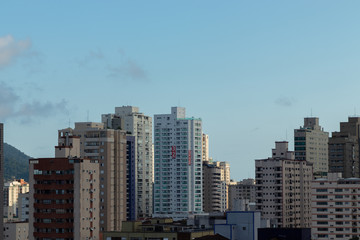 Fototapeta na wymiar downtown los angeles skyline