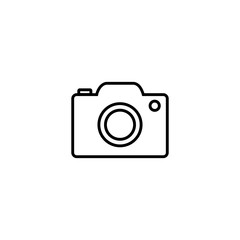 camera icon, camera sign and symbol vector Design