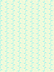 Abstract light background with blue semicircular lines