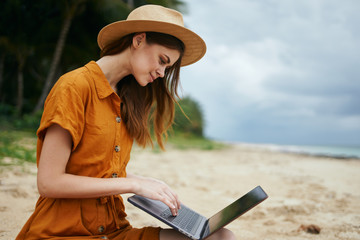 young man with laptop