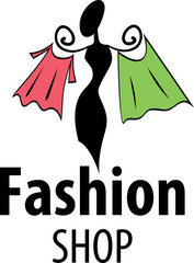 vector logo girls, fashion, beautiful, illustration, female