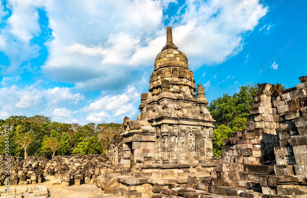 Canvas Prints Sewu Temple at Prambanan near Yogyakarta in Central Java, Indonesia