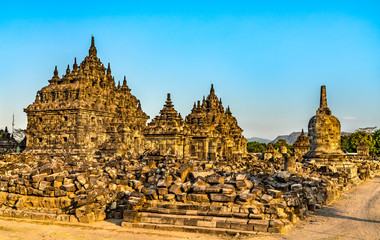 Candi Plaosan, a Buddhist temple near Prambanan in Central Java, Indonesia