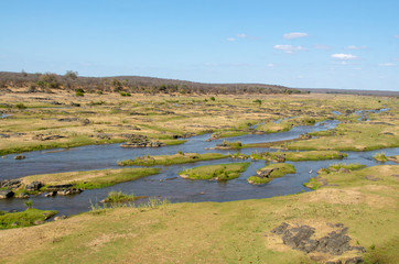 Riviere Olifants, Parc national Kruger, Afrique du Sud