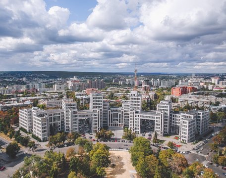State Industry building in Khrakiv, Ukraine