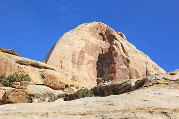 Capitol Reef National Park, Utah, in winter