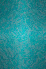 Abstract illustration of Vertical wintergreen Impasto with large brush background, digitally generated.