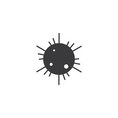 Coronavirus logo design template