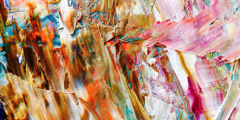 Colorful abstract background wallpaper. Modern motif visual art.  Mixtures of oil paint. Trendy hand painting canvas. Wall decor and Wall art prints Idea.  3D Texture.Colorful abstract 