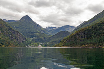 Fototapeta na wymiar Gairangen,, Norwegen 