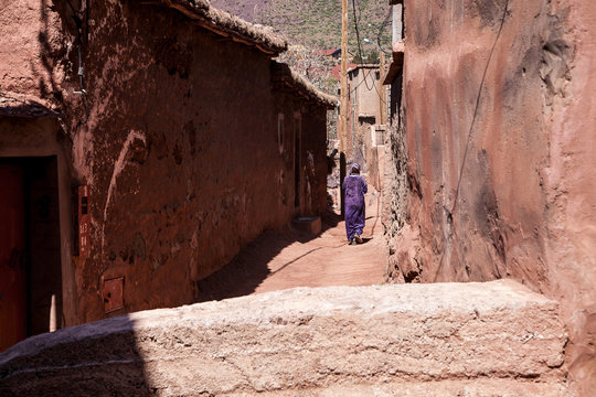 life of Berber villages in Morocco