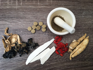 chinese traditional herbal medicine ingredients for healthy eating lifestyle