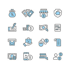 Business and finance web icon set
