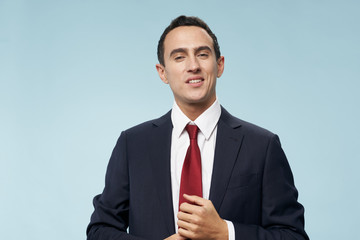 portrait of a handsome businessman