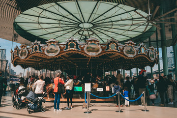 Jane's Carousel, Brooklyn, New York City, 2019.