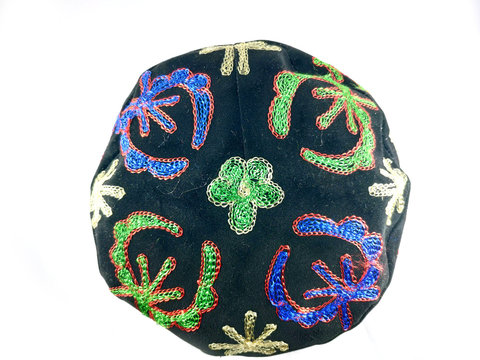 uzbekistan hat, suzani hat, gift, ethnic hat, cap, man, skullcap, belly dance