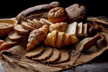Bread: Bread Variety Still Life