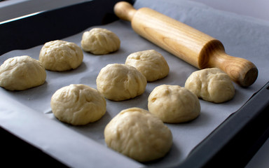 dough for pizza or bread