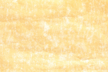 Old yellow paper with white stain  