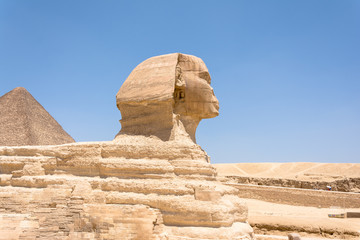 Complexo das pir&acirc;mides de giz&eacute; no egito