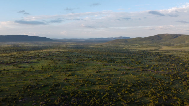 Masai Mara Aerial View