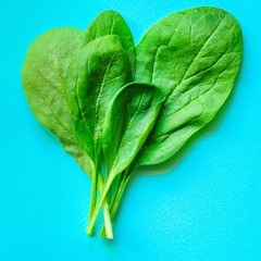 spinach petals, fresh green vegetables grass microgreen
Menu concept, food background, keto or...