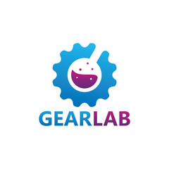Gear Lab Logo Template Design
