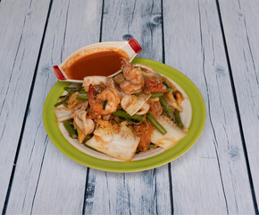 Thai Suki with Prawns 