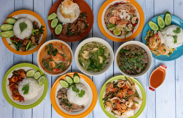 Thai Food Mixed Dishes ZZA