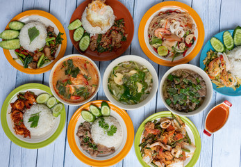 Thai Food Mixed Dishes