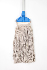 Mop on white background