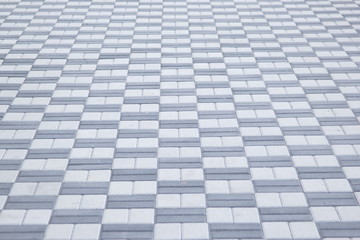 asphalt gray-white tile, textured surface