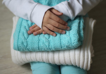 
hand knitting