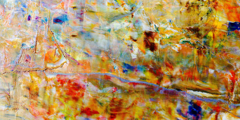 Colorful abstract background wallpaper. Modern motif visual art.  Mixtures of oil paint. Trendy hand painting canvas. Wall decor and Wall art prints Idea.  3D Texture.Colorful abstract 