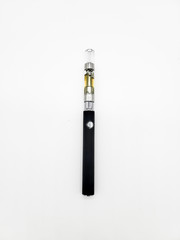 Vape Pen. Cannabis oil vape pen cartridges. Alternative method of smoking the THC extracted from...