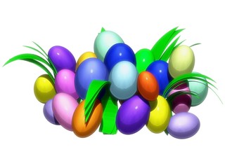 Colorful Easter Eggs