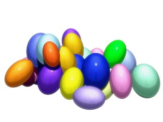 Colorful Easter Eggs