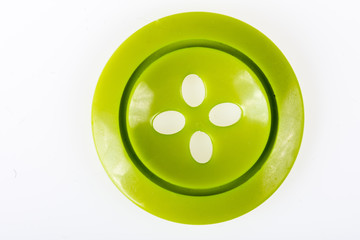 Green button isolated.