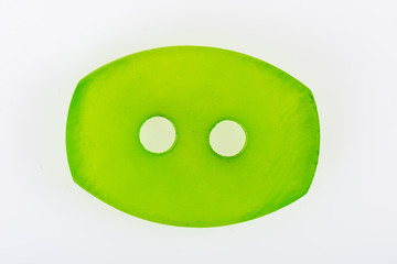 Green button isolated.