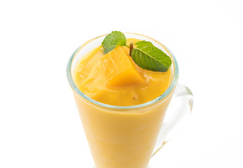 Naklejka na ściany i meble fresh mango smoothie