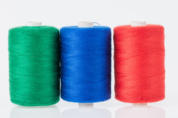 Threads on spool isolated.