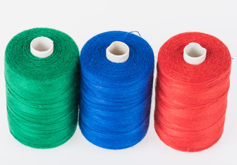 Threads on spool isolated.