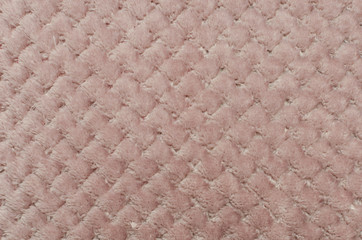 pink soft fluffy fabric, closeup texture