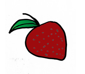 illustration of a strawberry