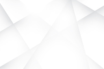 Obraz premium Abstract geometric white and gray color background. Vector, illustration.