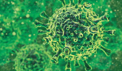 Illustration of the Corona Virus Variation Scene