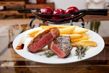 Picanha with fries
