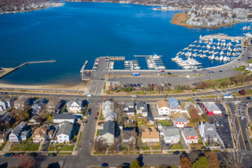 Aerial Drone of Belmar New Jersey